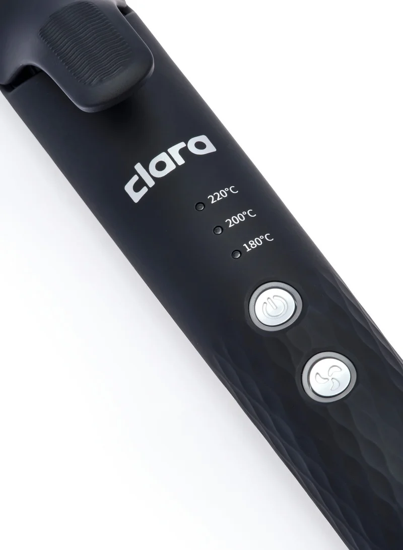 كلارا مكواة فرد الشعر الأيونية بلاتينيوم مضادة للتجعد